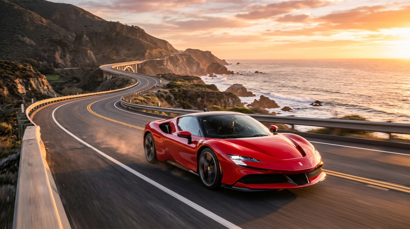 Sunset Supercar