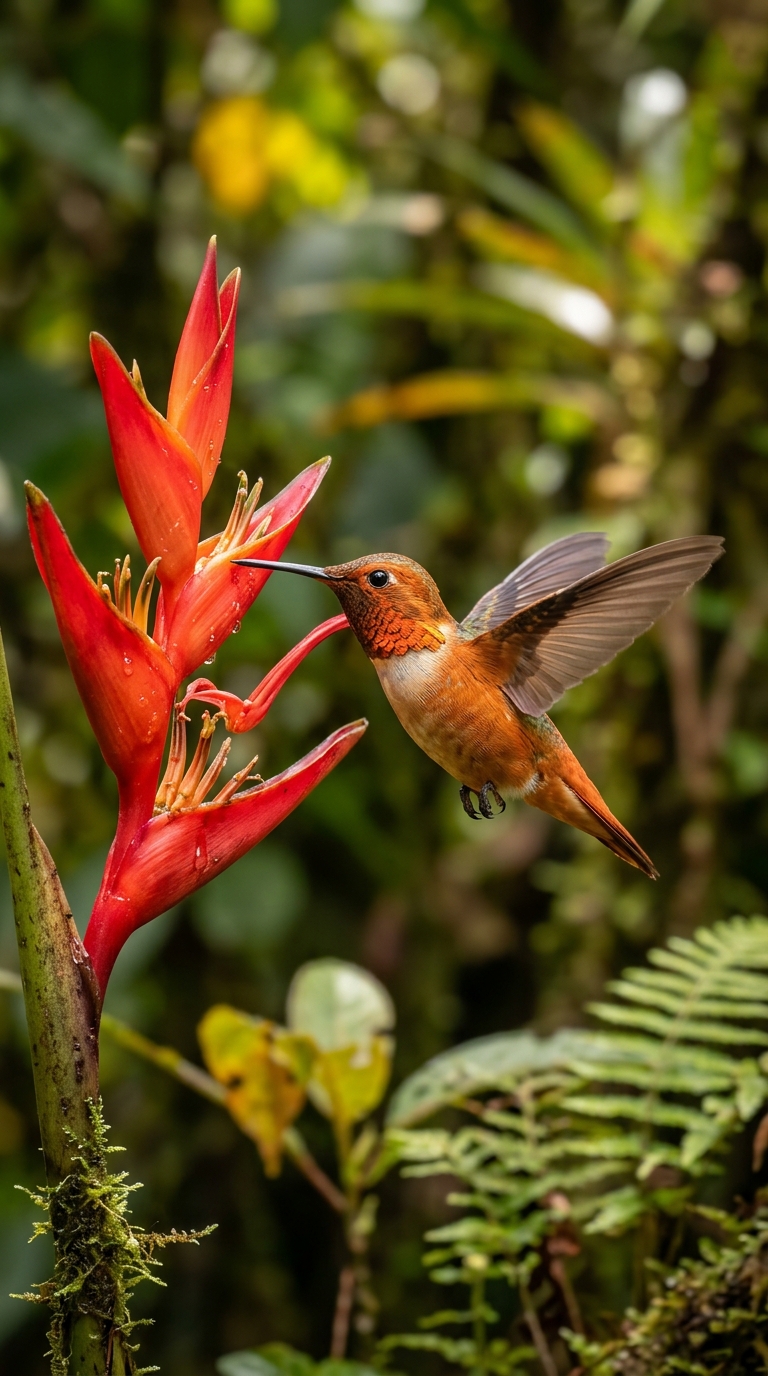 Hummingbird in Flight